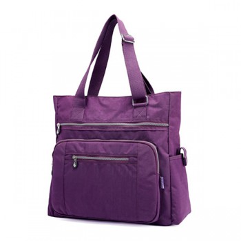 Nylon Shoulder Bag Multifunctional Messenger Diaper Bag for Women