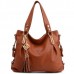 Women Casual PU Leather Pendant Handbag Crossbody Bag