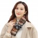 Bakeey Winter 3 Modes Temperature Adjustable USB Rechargeable Rapid Heating Smart Heated Scarf Unisex Couple Woollen Neckerchief