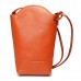 Women Irregular Little Phone Bag Casual PU Crossbody Bag Bucket Bag