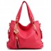 Women Casual PU Leather Pendant Handbag Crossbody Bag