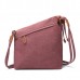 Brenice National Printing Canvas Retro Bohemia Style Button Women Shoulder Crossbody Bag