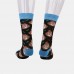 Women Cotton Funny Personality Pattern Halloween Universal Breathable Tube Socks