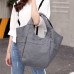 Women Canvas Tote Handbags Casual Shoulder Bags Capacity Shopping Bags