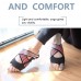 1 Pair Anti  Slip Yoga Socks Toeless Pilates Socks Ballet Yoga Pilates Barre Shoes for Women  245  250mm  Pink