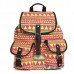 Retro Women Casual Print Canvas Backpack