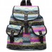 Retro Women Casual Print Canvas Backpack