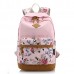 Floral Girl Backpack Women Leisure Backpack Students Backpack Teenager School Bags