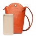 Women Irregular Little Phone Bag Casual PU Crossbody Bag Bucket Bag