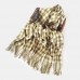 Women Artificial Cashmere Colorful Lattice Woven Tassel Fashion Warmth Shawl Scarf