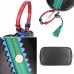 Brenice Women National Retro Mini  Shoulder Bag PU Leather Tassel Decoration Shell Handbag
