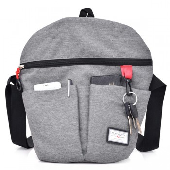 Women Leisure Oxford Waterproof Crossbody Bag Multi  function Messenger Bag