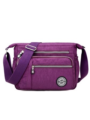 Women Nylon Crossbody Bag Waterproof Casual Shoulder Bag
