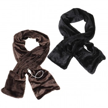 USB Electric Heating Velvet Scarf Shawl Electric Heating Scarf